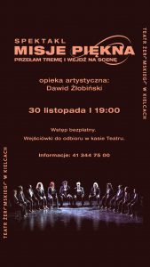 Teatr Żeromskiego plakat