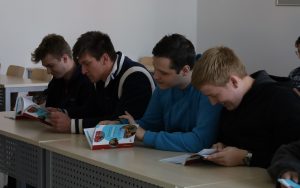 Studenci IH na spotkaniu informacyjnym