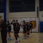 Drużyna gości przed meczem