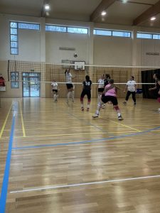 Atak zawodniczki z SPS Construction