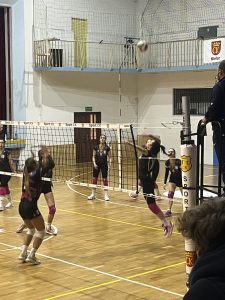 Atak zawodniczki UJK Kielce