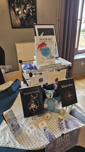 Jagacon wystawca z książkami