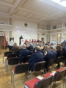 Uroczyste nadanie tytułu doktora honoris causa Markowi Żebrowskiemu na UJK